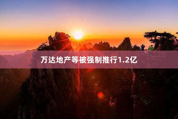 万达地产等被强制推行1.2亿